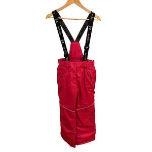 XMTN Hot Pink Girls 14 Ski Snow Bib Overalls‎ Pants Adjustable Straps